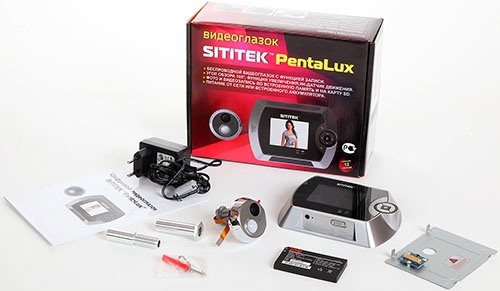 Видеоглазок SITITEK "PentaLux" отличается богатой комплектацией (нажмите для приближения)