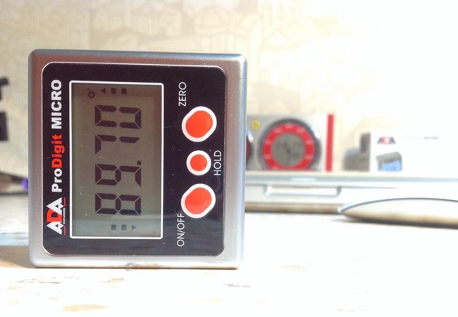 Угломер ADA Pro-Digit MICRO измеряет с точностью до секунд!
