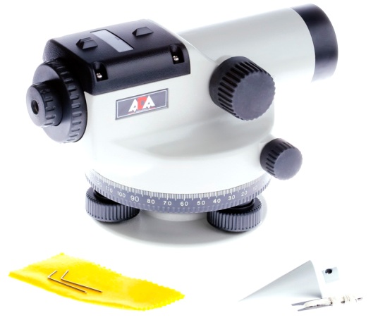 В комплекте с оптическим нивелиром ADA BASIS Вы получите все инструменты, необходимые для начала его использования по назначению