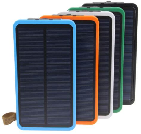 Портативный солнечный аккумулятор E-Power PB16000B можно купить в различных вариантах окраски