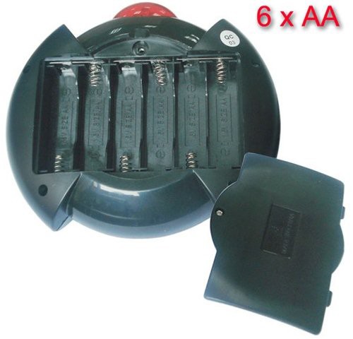 Беспроводной контроллер работает от 6 обычных батареек типа АА
