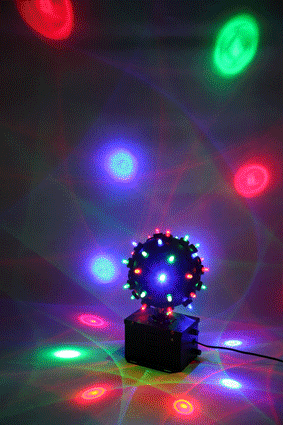 Пример работы цветомузыки XC-H-032 LED Small Ball